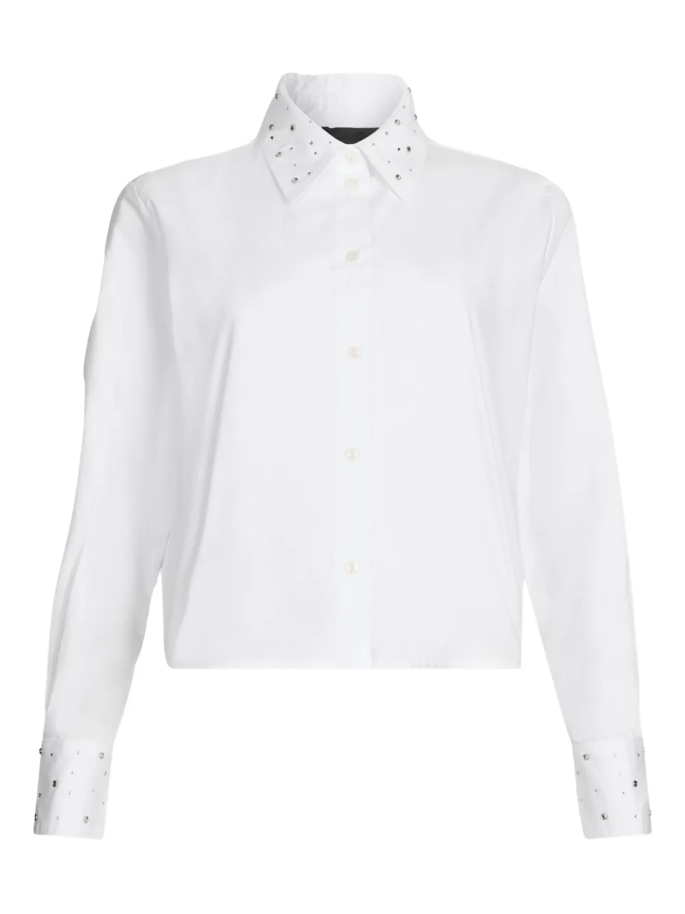 LIU JO Blouse verfraaid met stras Wit