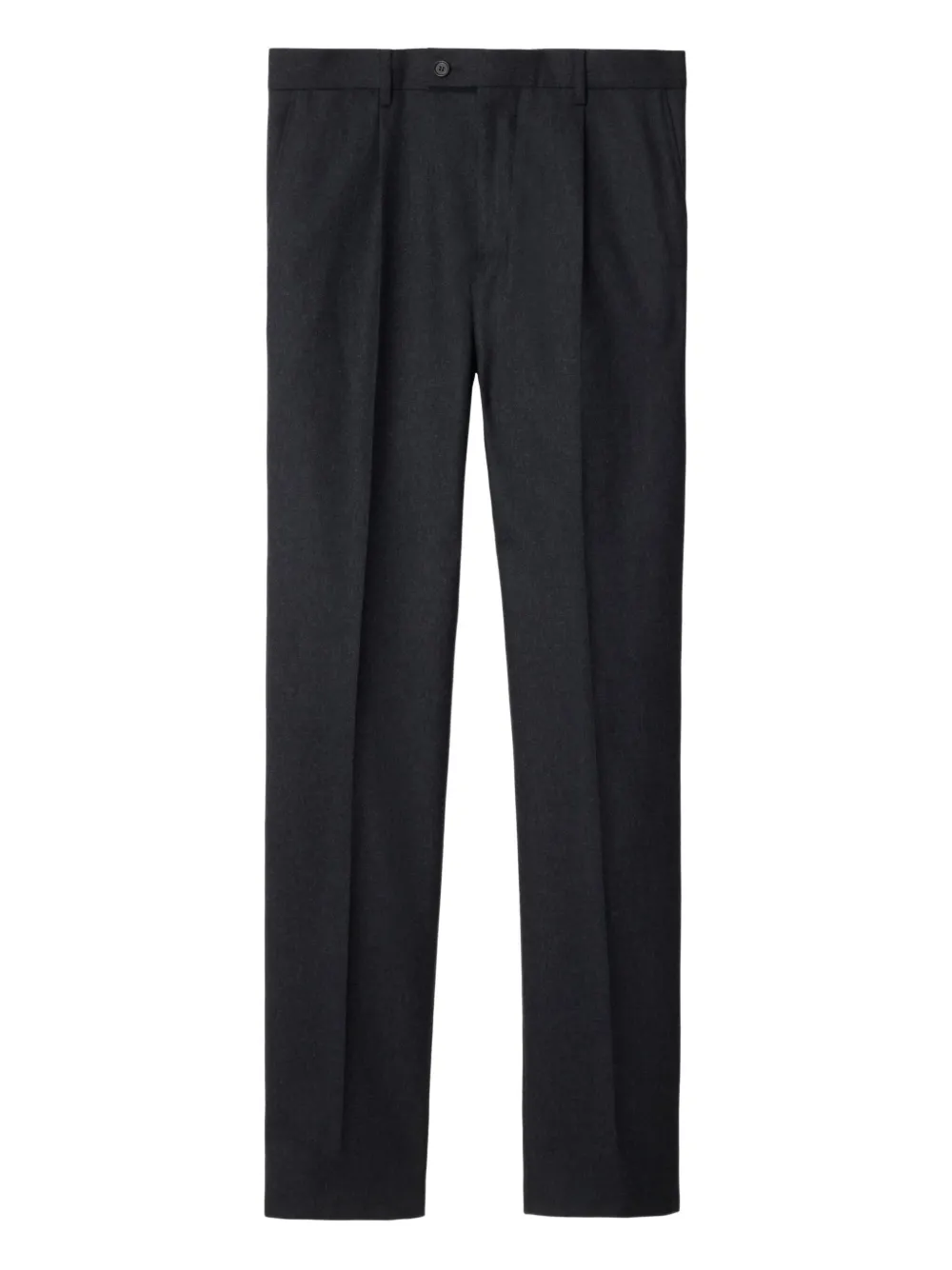 Burberry pleated flannel trousers | Grey | Image 1