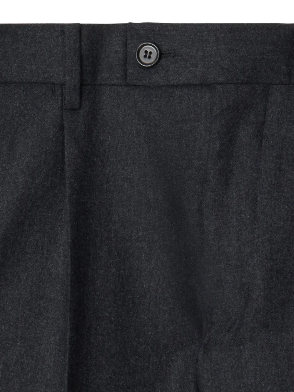 Burberry Broek met geplooid detail - Grijs