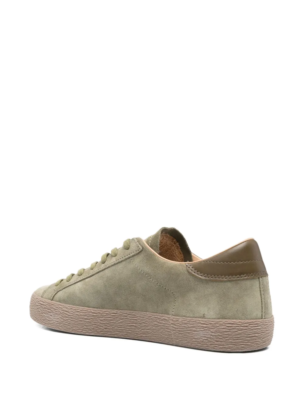 Date Hill Low Suede Leather Sneakers In Green