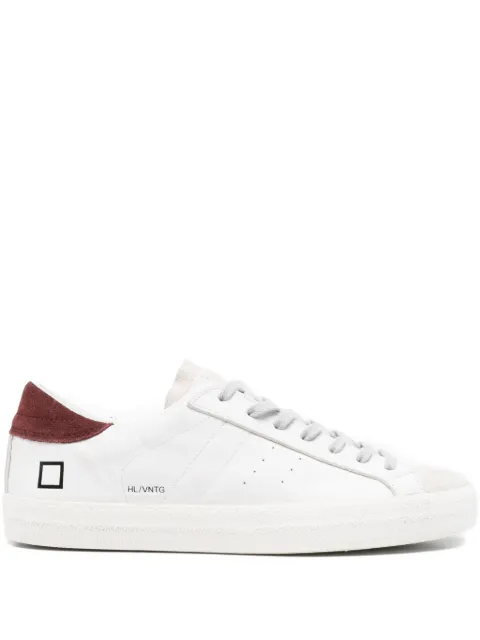 D.A.T.E. Hill Low suede-panelled sneakers
