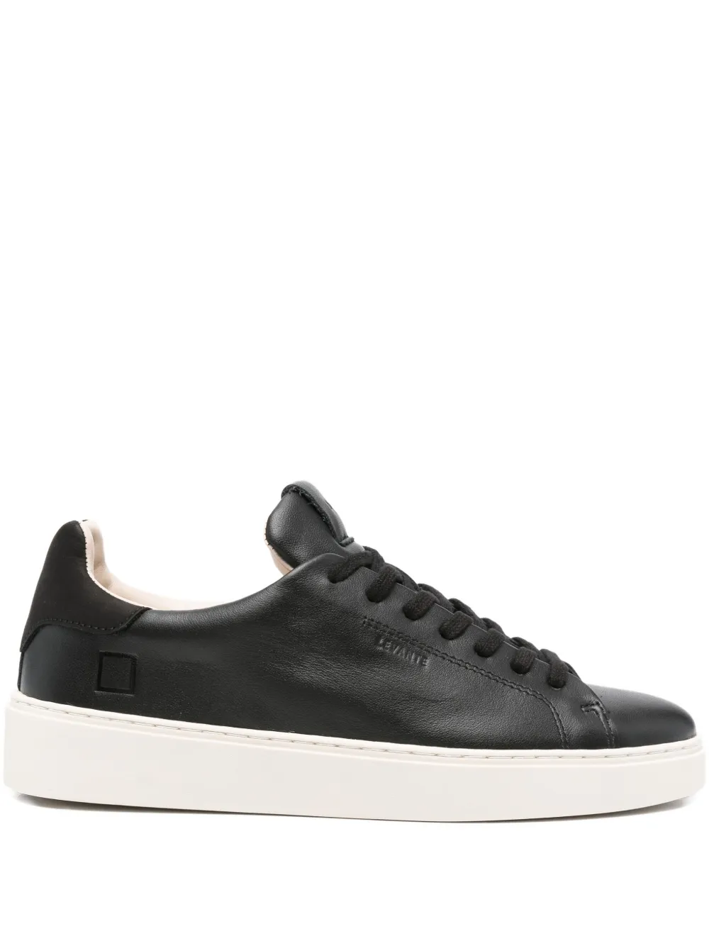 D.A.T.E. Levante leather lace-up sneakers | Black | Image 1