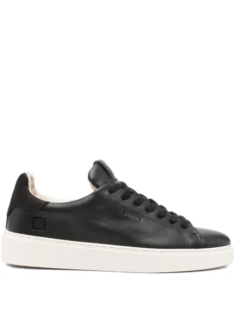 D.A.T.E. Levante leather lace-up sneakers