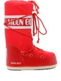Moon Boot lace-up padded boots - Red