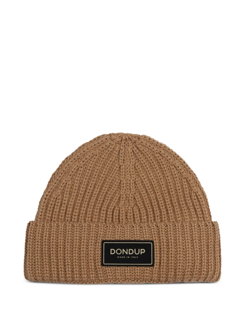 DONDUP logo-patch beanie hat | Neutrals | Image 1