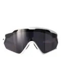 Oakley mirrored-lenses sunglasses - White