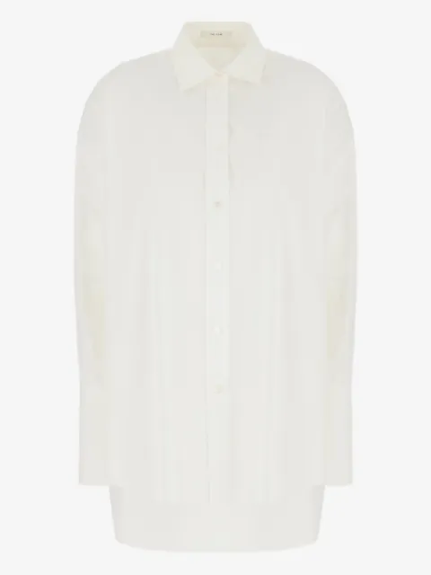 The Row Ment button-down cotton shirt