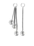 Ann Demeulemeester Ebby Coin earrings - Silver