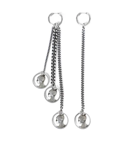 Ann Demeulemeester aretes Ebby Coin