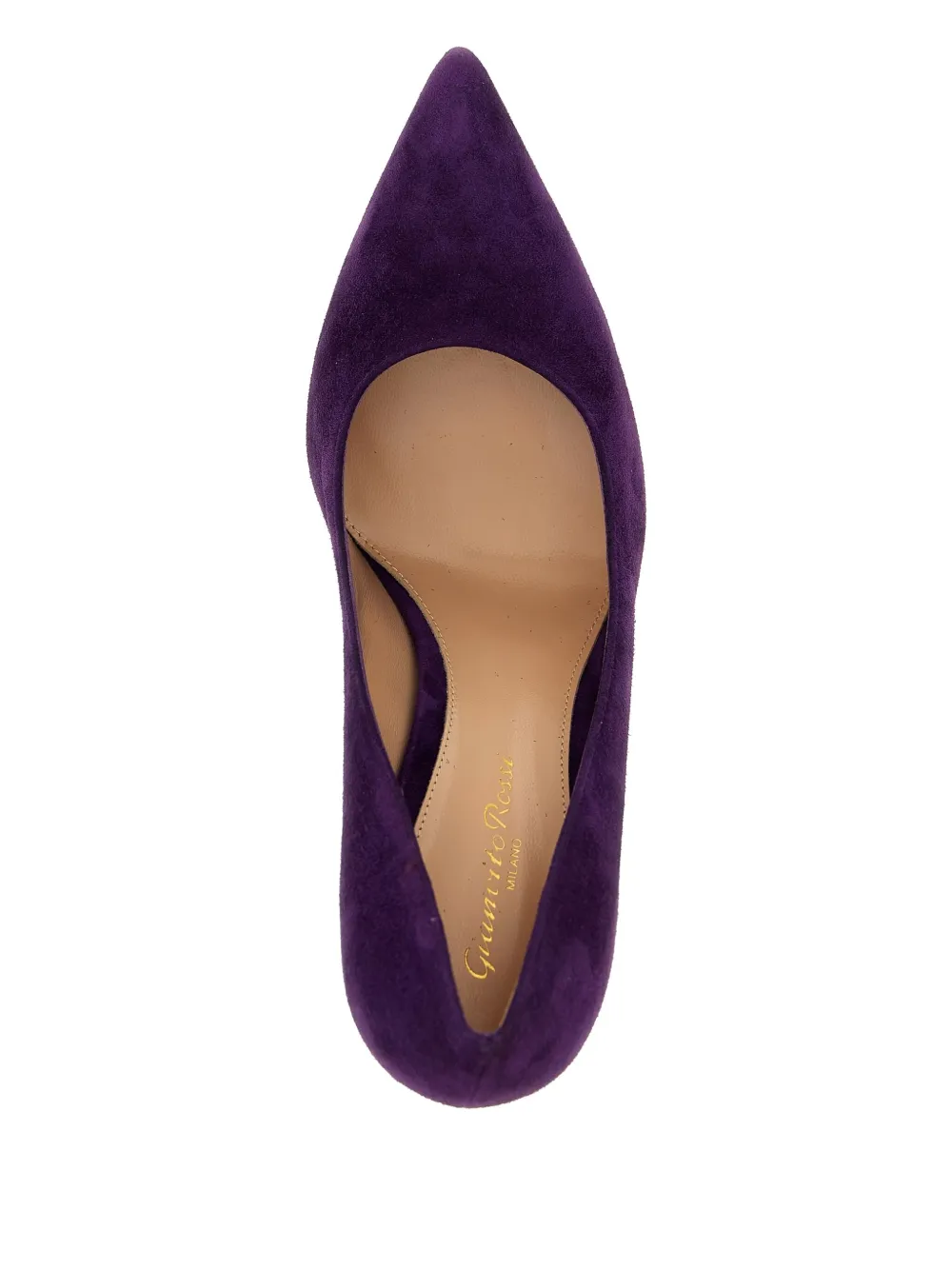 Gianvito Rossi 85mm pointed stiletto pumps Purple