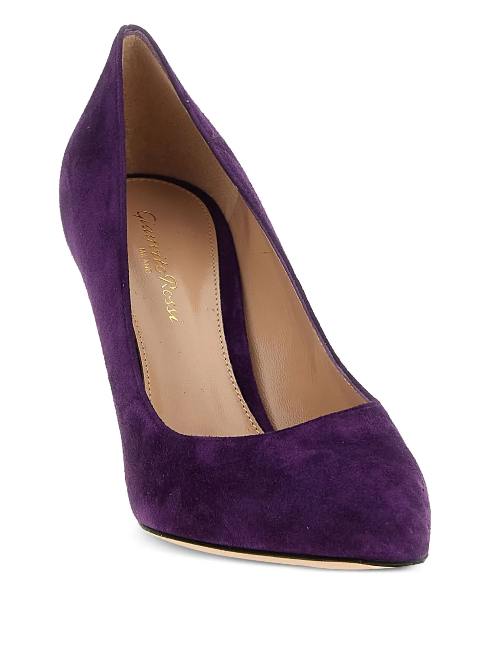 Gianvito Rossi 85mm pointed stiletto pumps Purple