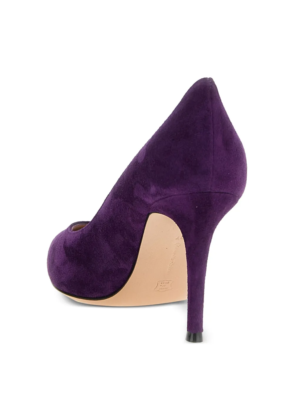 Gianvito Rossi 85mm pointed stiletto pumps Purple