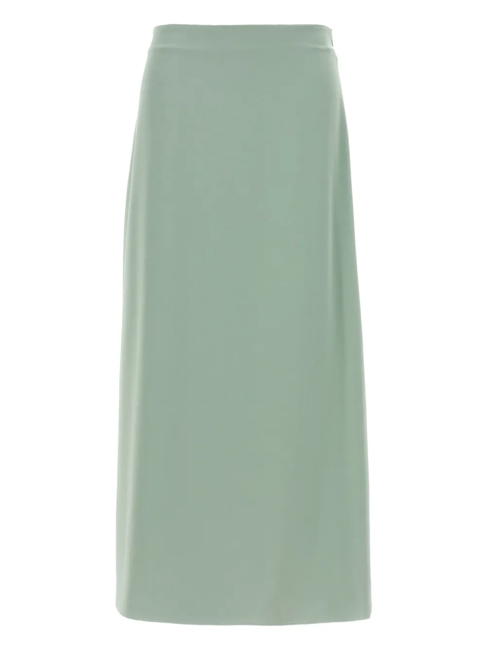 Max Mara side-split midi skirt Groen
