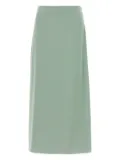 Max Mara side-split midi skirt - Green