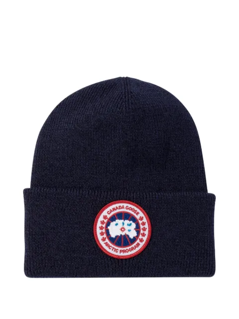 Canada Goose gorro con parche del logo