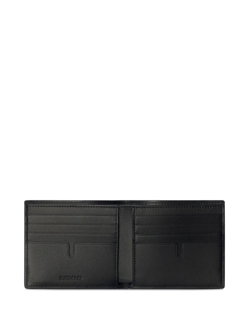 Burberry Equestian Knight geruite portemonnee Blauw