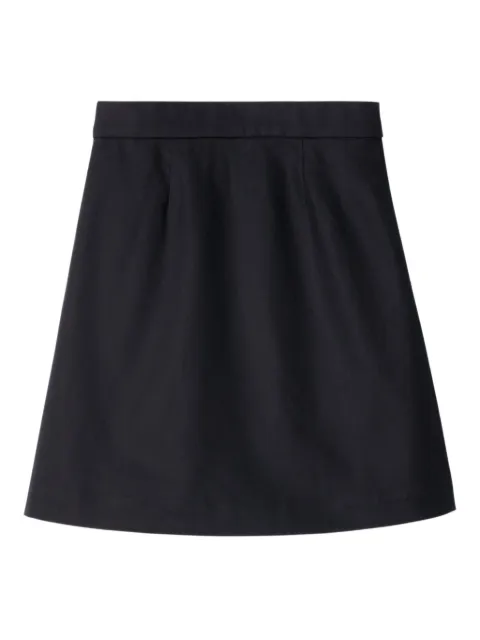 Burberry Kids embroidered pleated skirt
