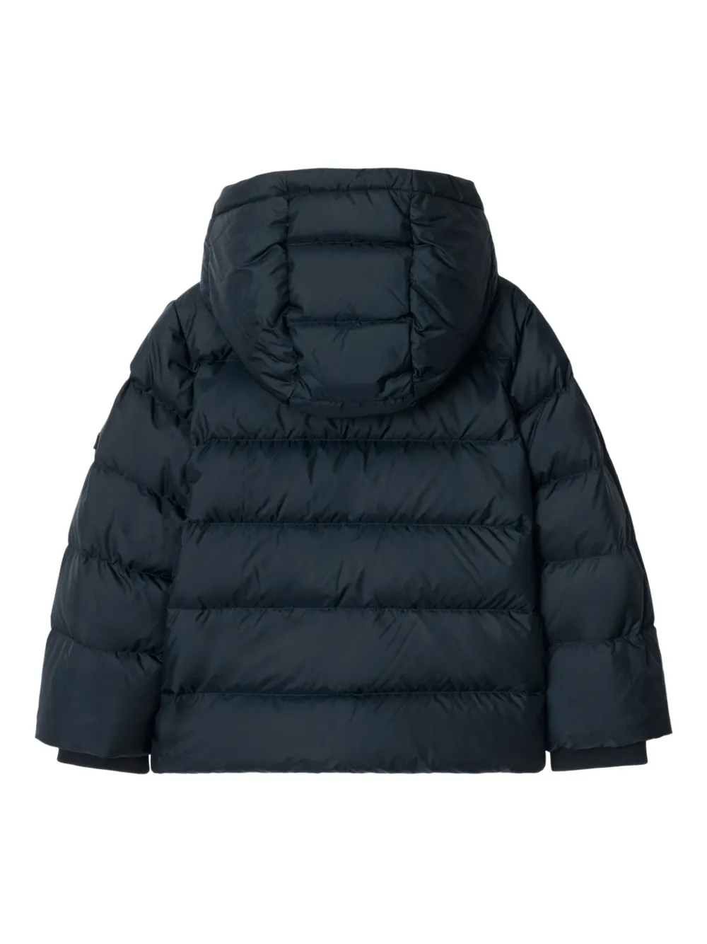 Burberry Kids Donsjack met capuchon Blauw