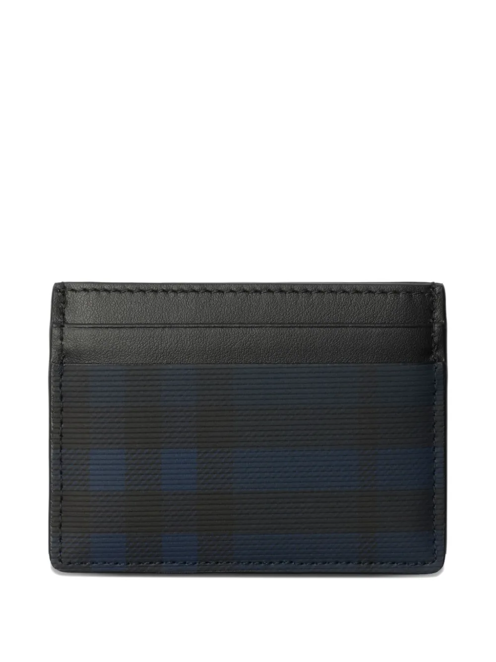 Burberry Equestian Knight Stamp Cardholder In Black