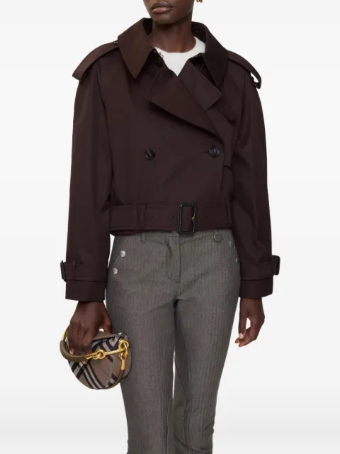 Burberry belted jacket