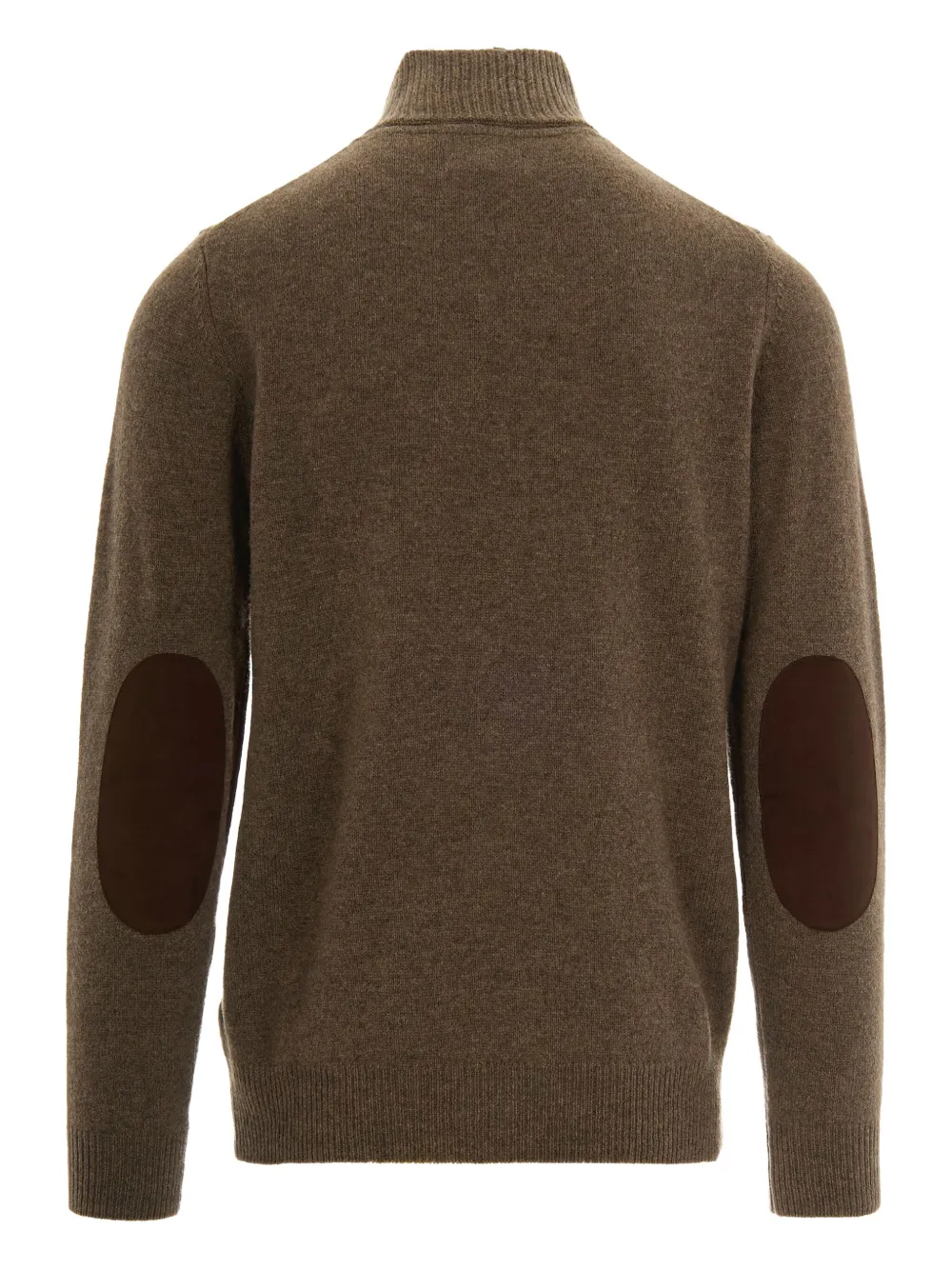 Barbour high-neck wool cardigan Bruin