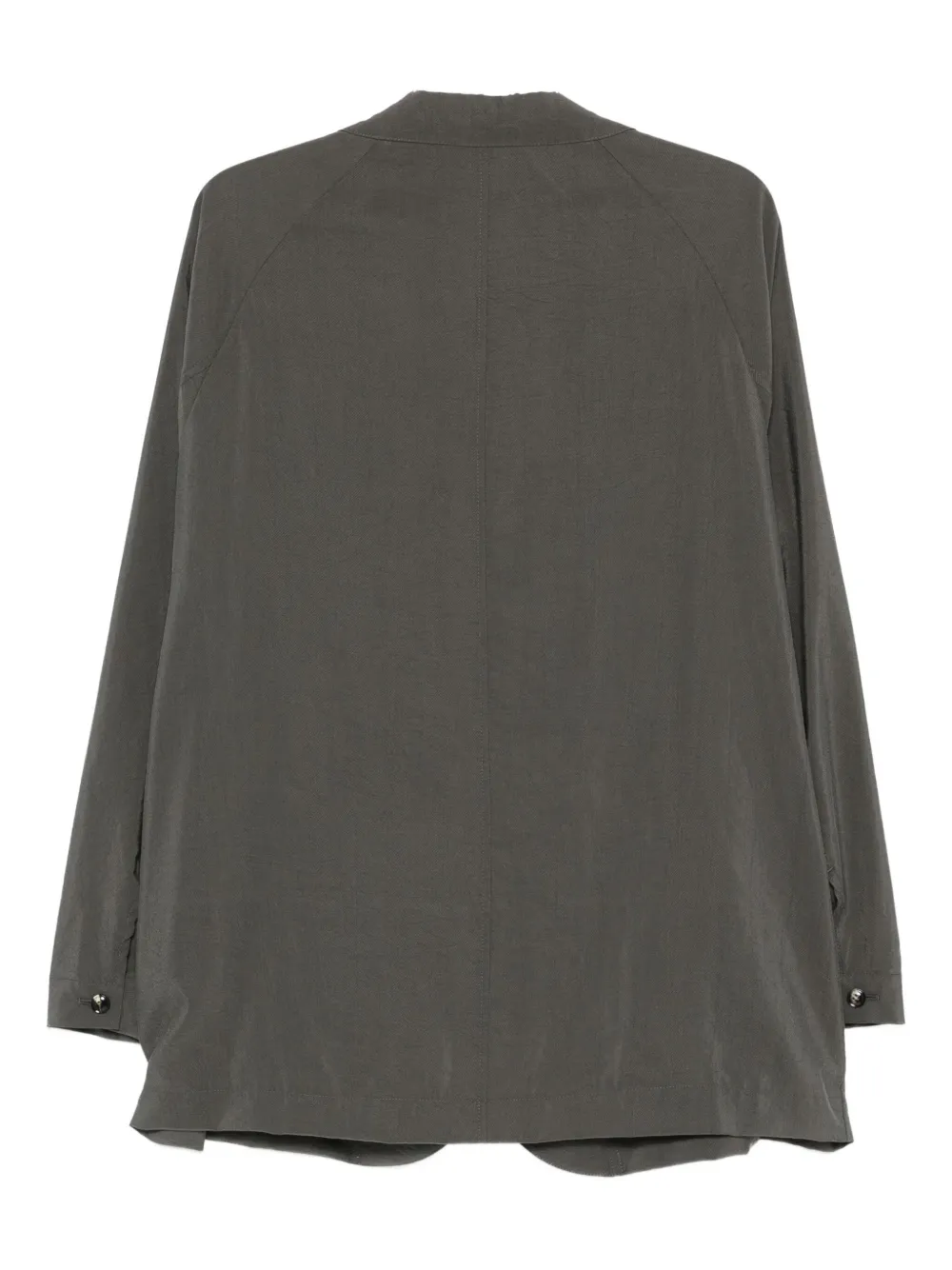 Giorgio Armani two-pocket button blazer Groen