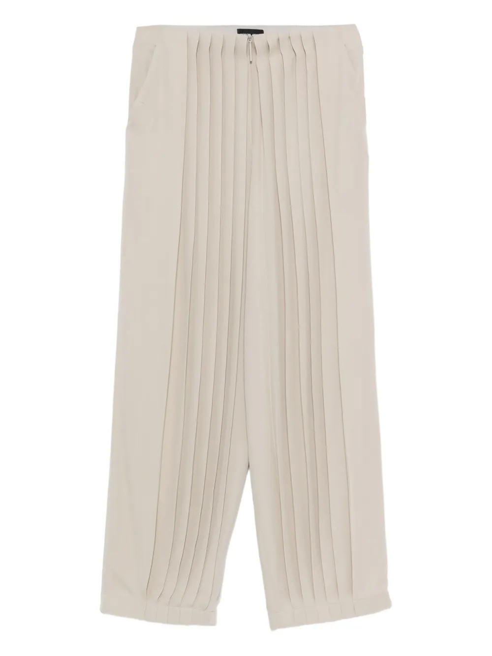 Giorgio Armani pleated pocket pants | tons neutres | Image 1