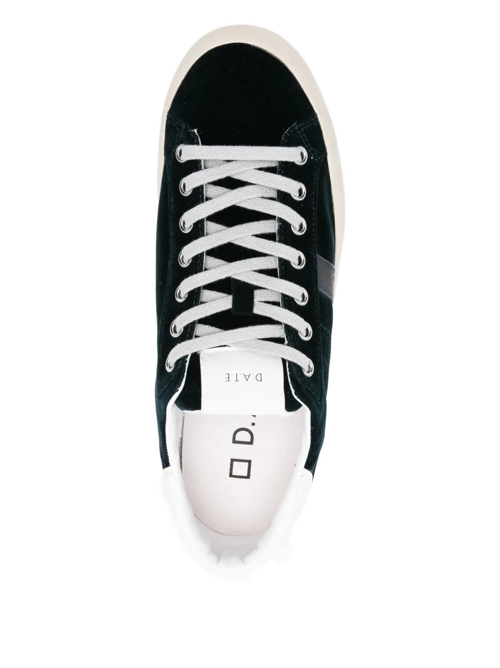 D.A.T.E. Hill Low stripe-detail sneakers Blue