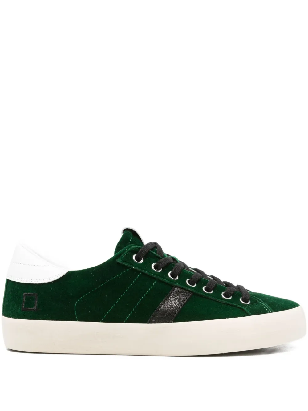 D.A.T.E. Hill Low stripe-detail sneakers | Green | Image 1