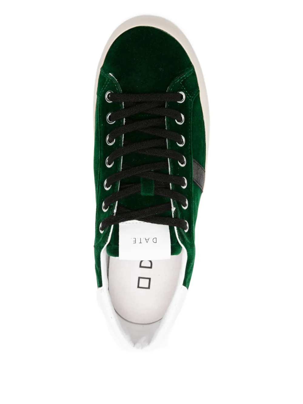 D.A.T.E. Hill Low stripe-detail sneakers Green