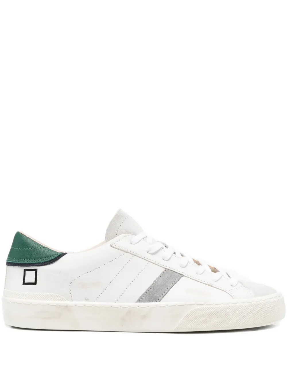 D.A.T.E. Hill Low leather-panel sneakers | White | Image 1
