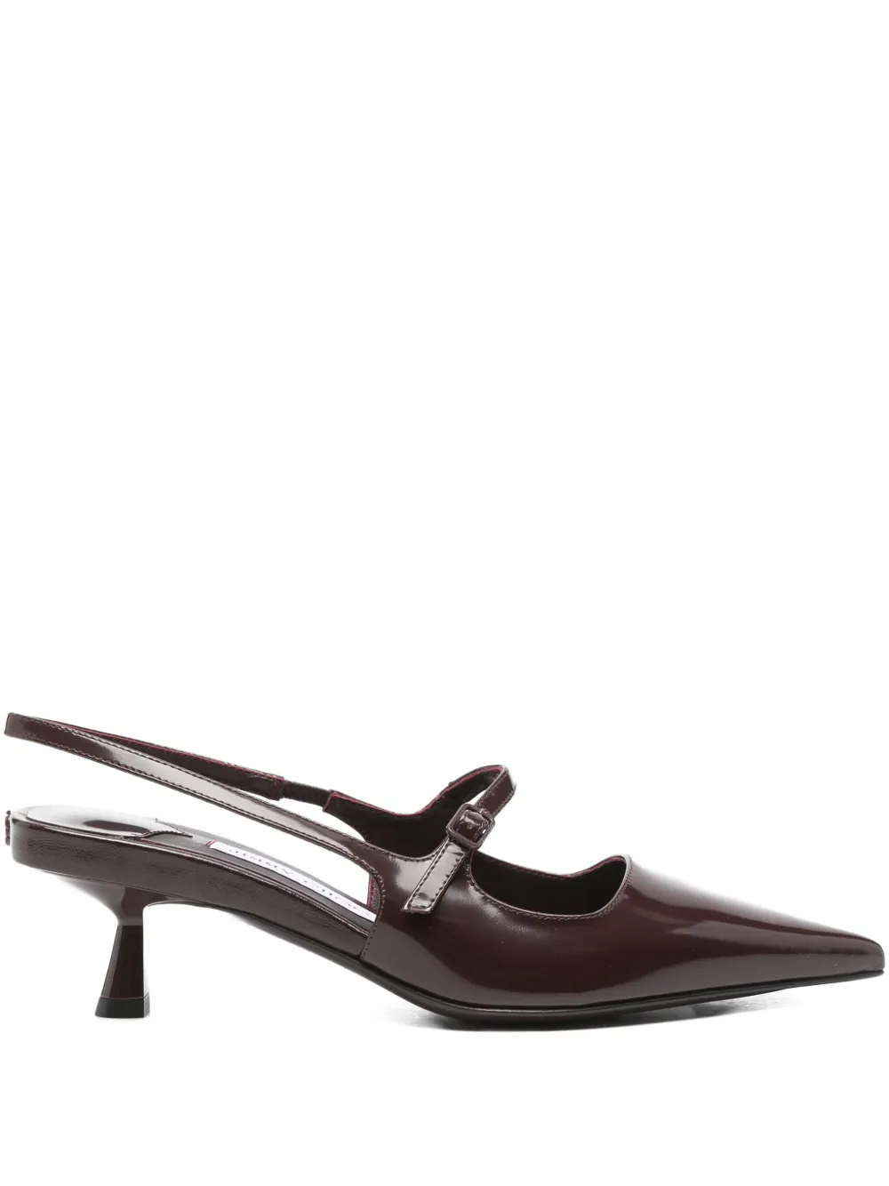 Jimmy Choo 40mm slingback pointed-toe pumps Red