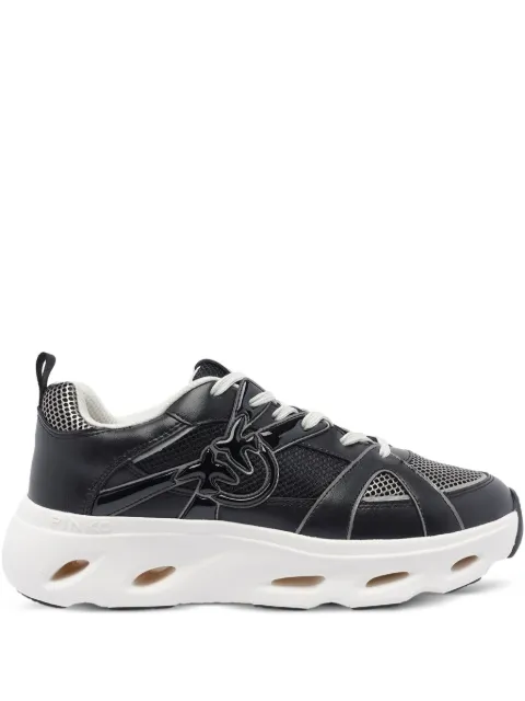 PINKO logo-detail mesh-upper sneakers