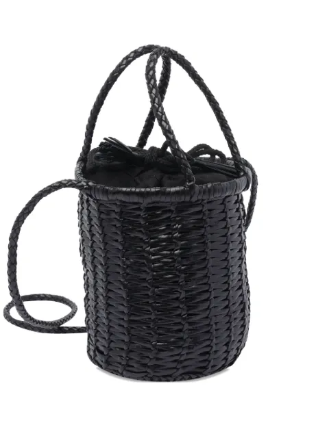 DRAGON DIFFUSION bolsa bucket de piel entretejida