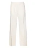 TRUE AVENUE elasticated-waist corduroy trousers - Neutrals