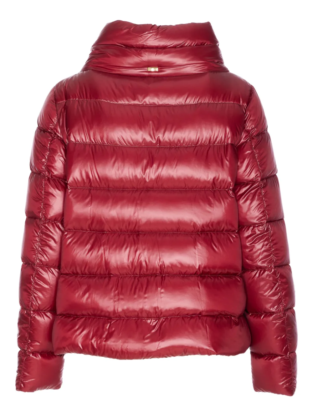 Herno high-neck puffer jacket Rood