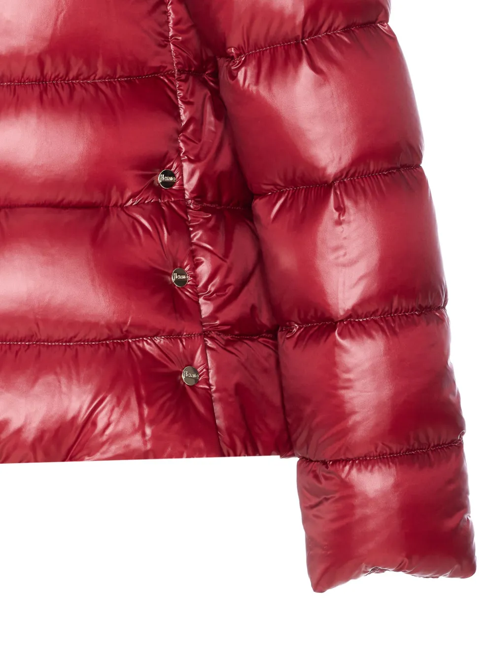 Herno high-neck puffer jacket Rood