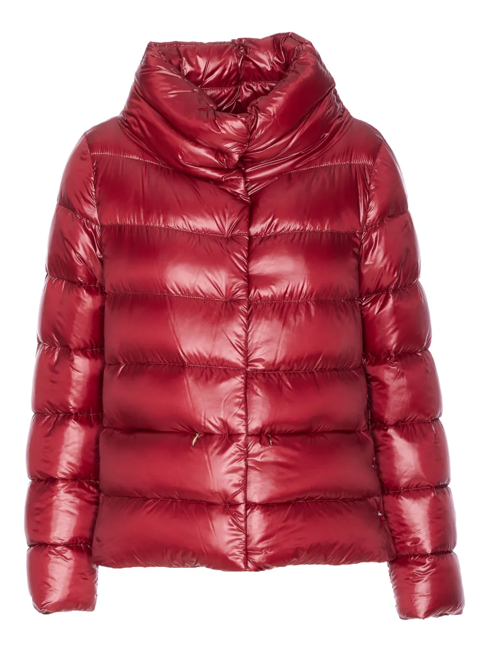 Herno high-neck puffer jacket Rood