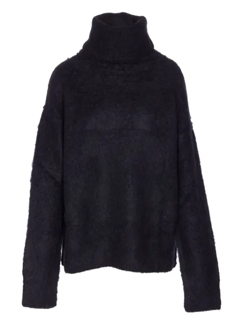 Uma Wang high-neck long-sleeve sweater