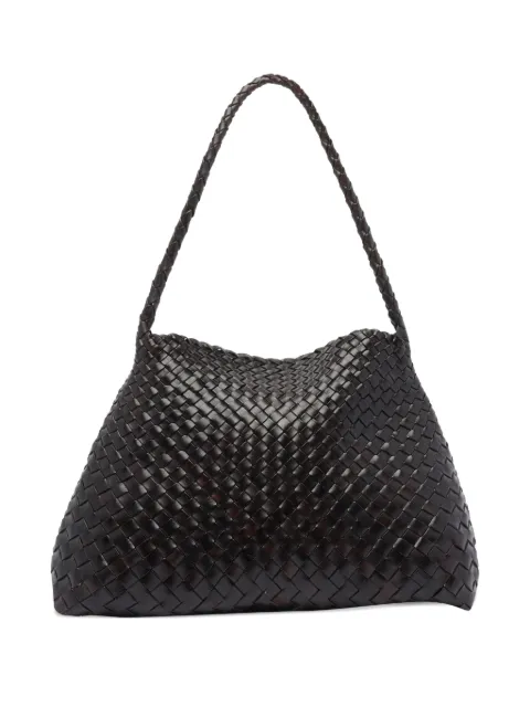 DRAGON DIFFUSION woven leather shoulder bag