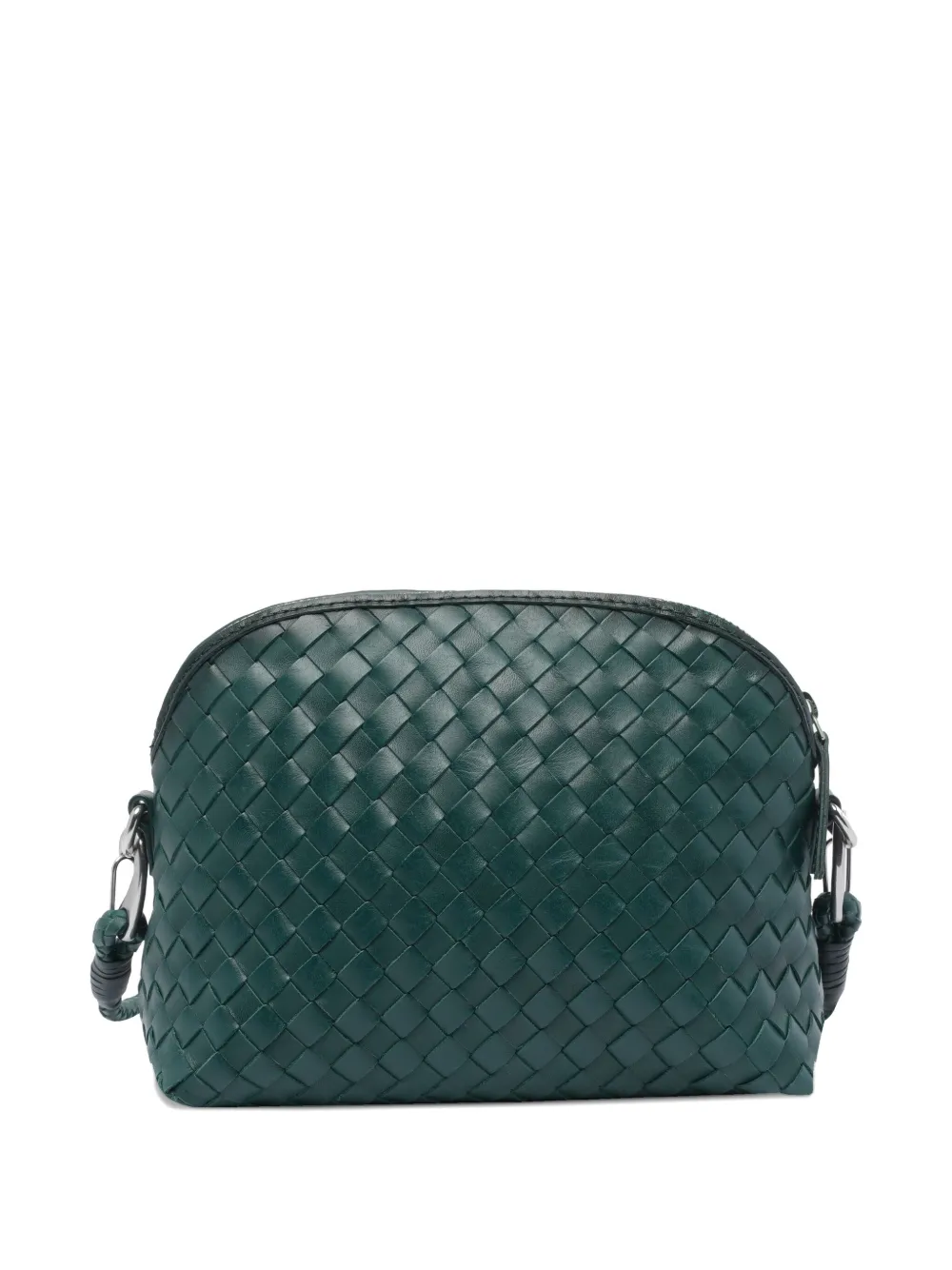 DRAGON DIFFUSION Fellini leather shoulder bag - Groen
