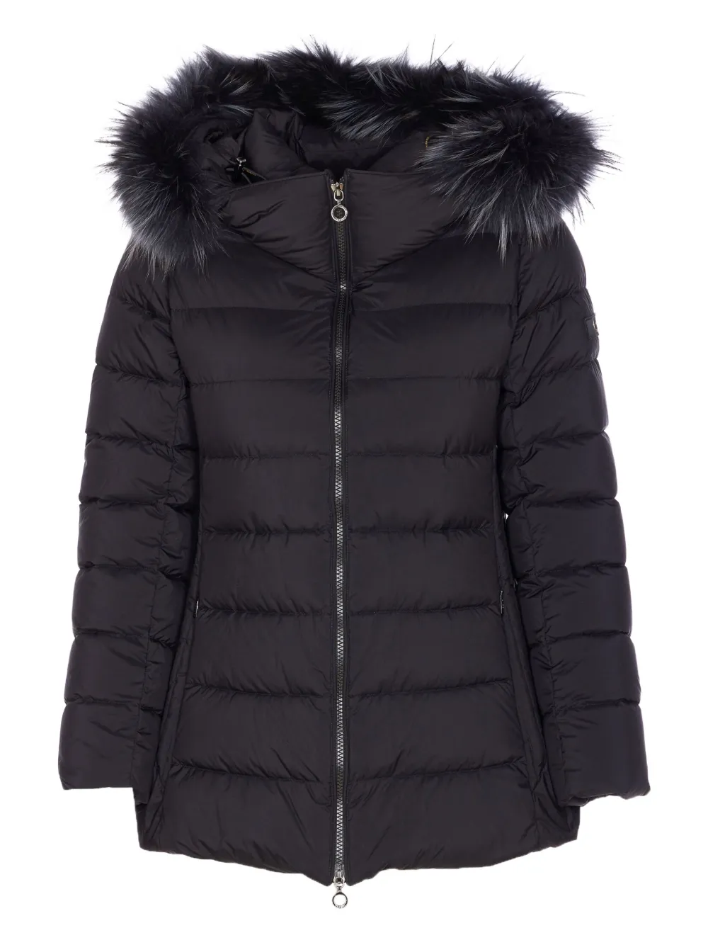 zip-up padded jacket