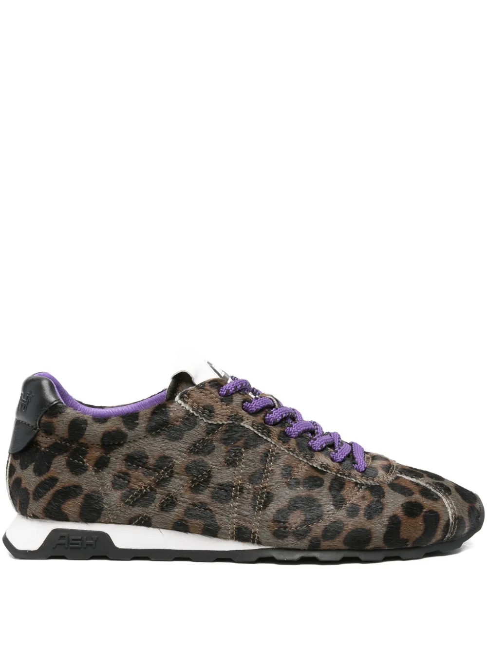 Ash Kill Bill leopard calf-leather sneakers Brown