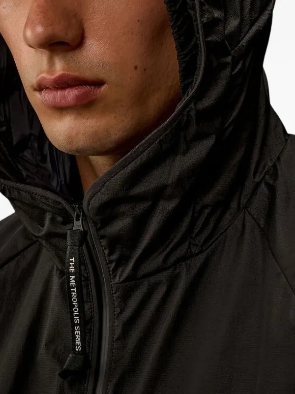 C.P. Company D.D. Shell Hooded Puffer Jacket | Black | FARFETCH UK