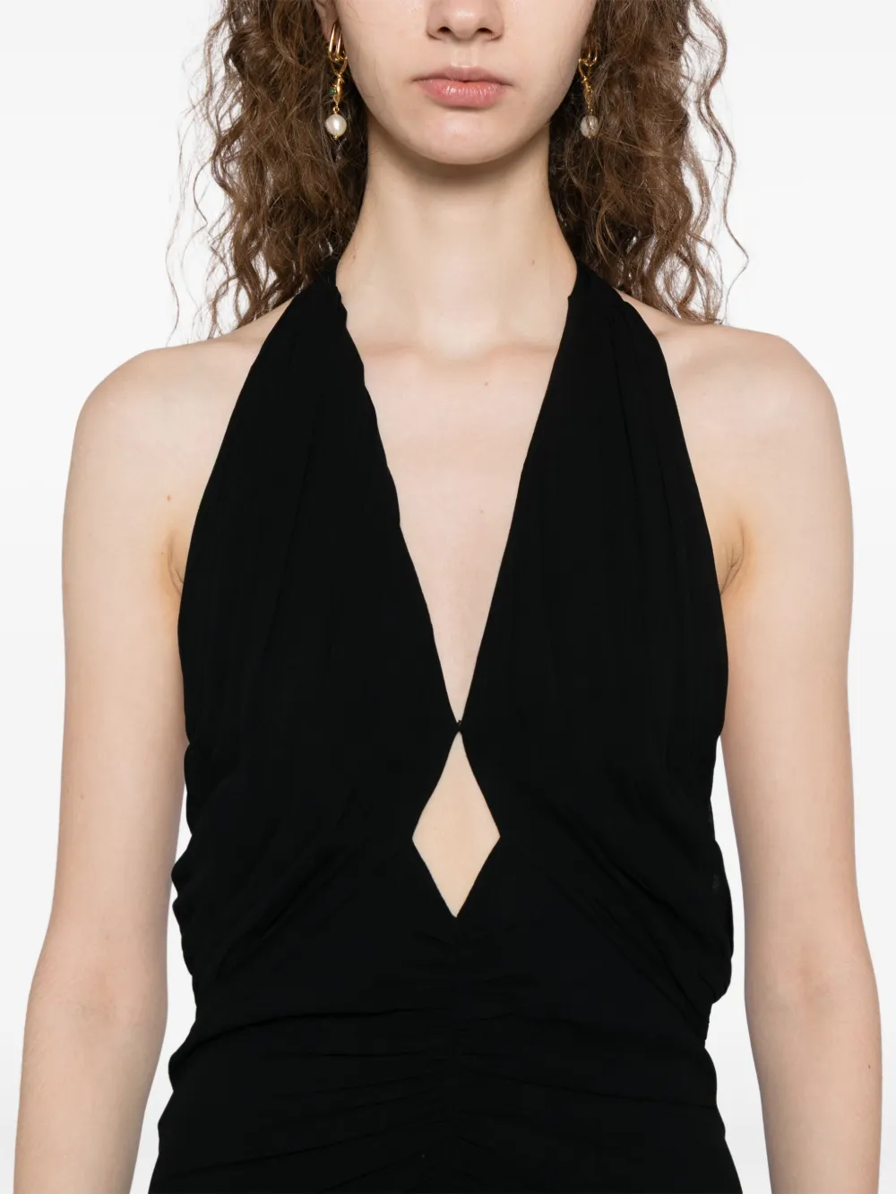 Reformation Cari jurk Zwart