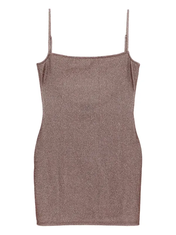 Reformation Kitty Knit Dress | Brown | FARFETCH UZ