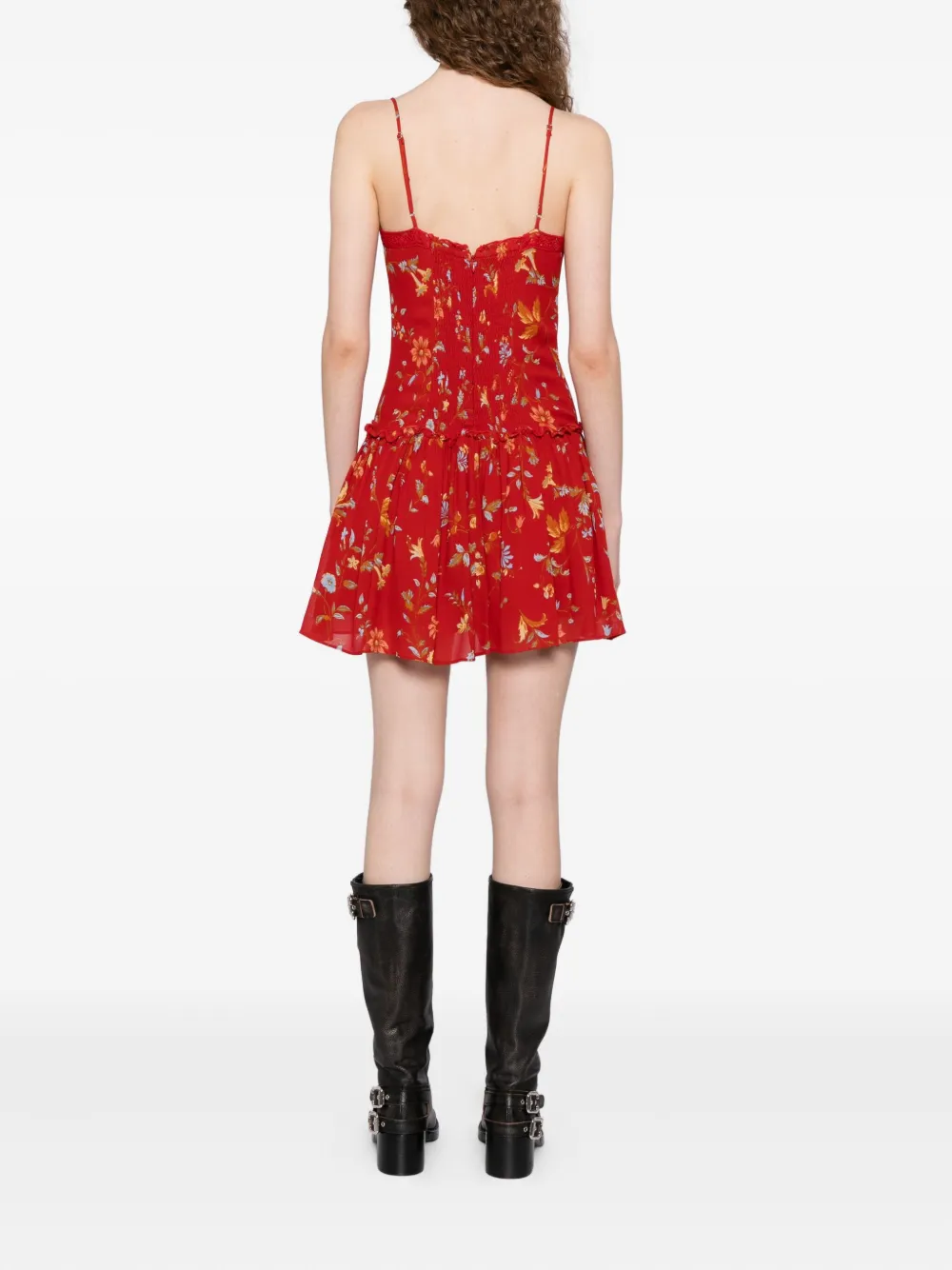 Reformation CITRUS jurk Rood