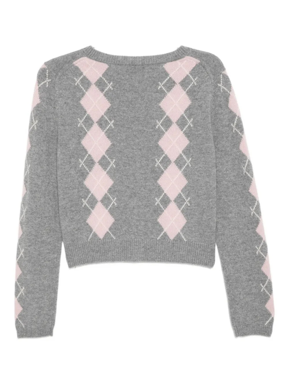 Reformation Clara Cashmere Cardigan In Gray