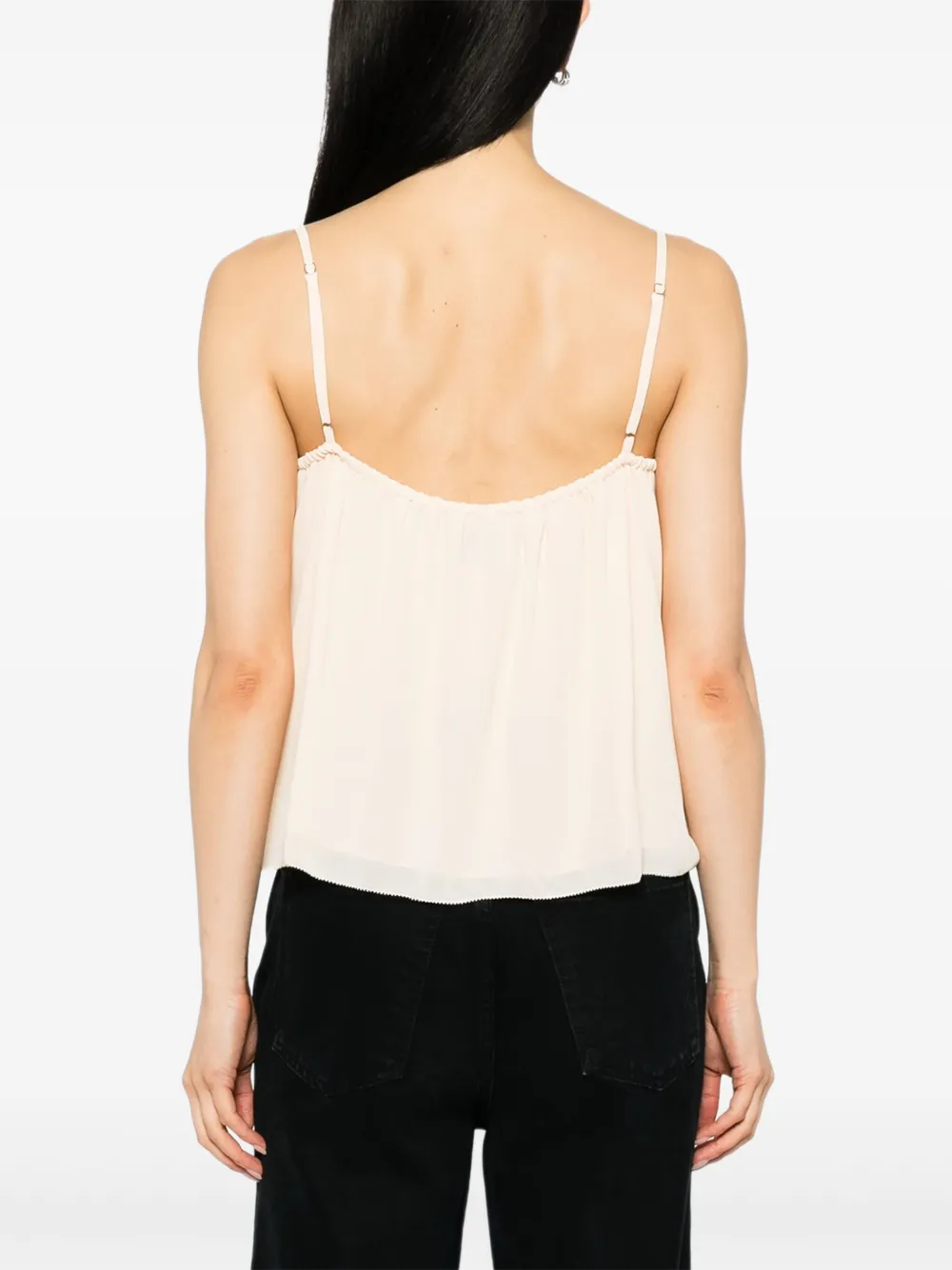 Reformation Annamarie top Beige