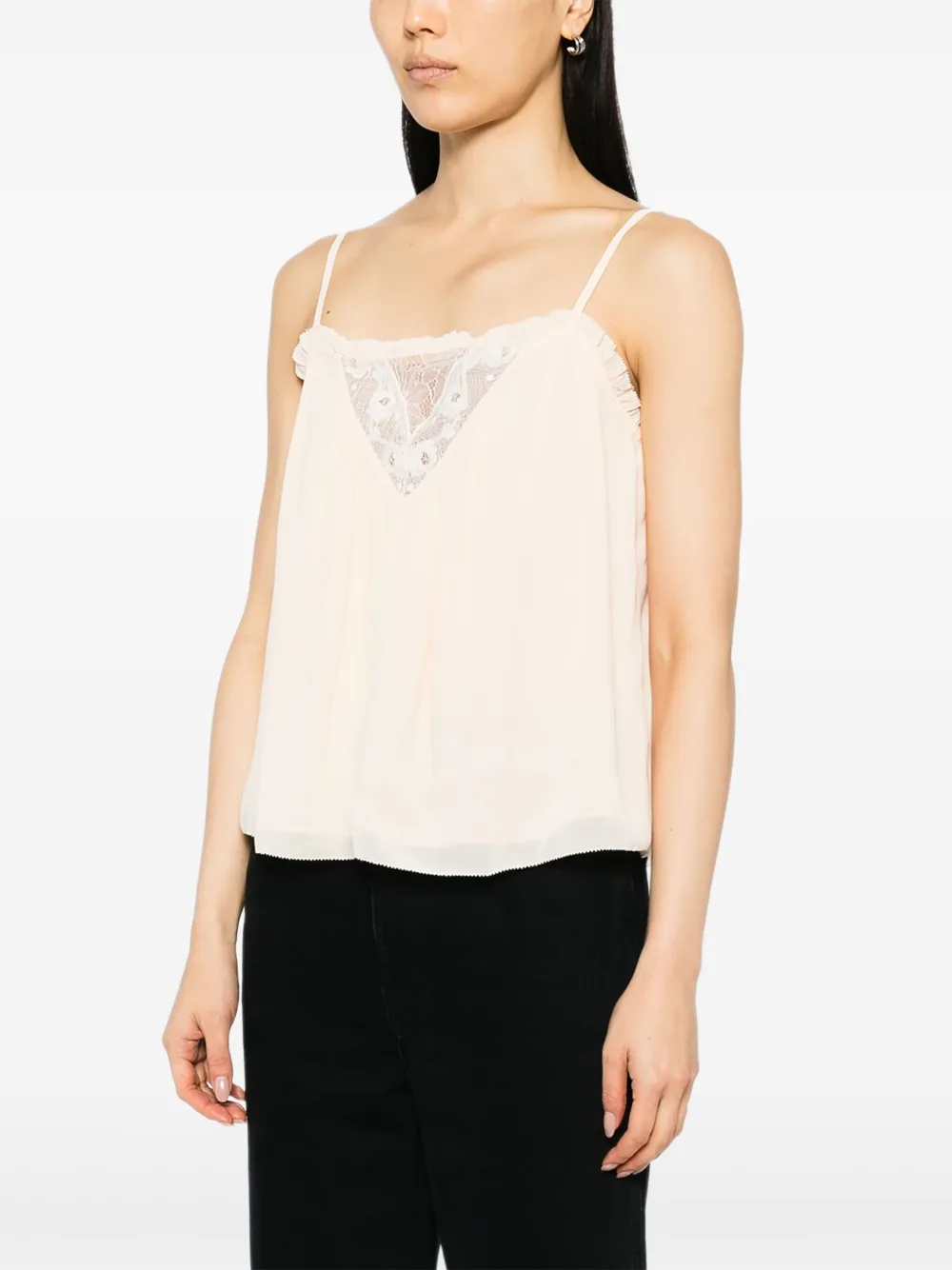 Reformation Annamarie top Beige